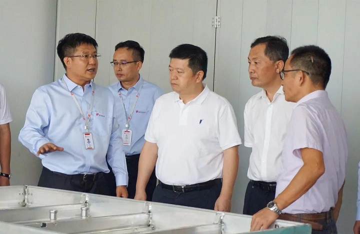 热烈欢迎福建省冶金（控股）各位领导莅临云顶国际参观指导