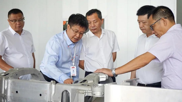 热烈欢迎福建省冶金（控股）各位领导莅临云顶国际参观指导