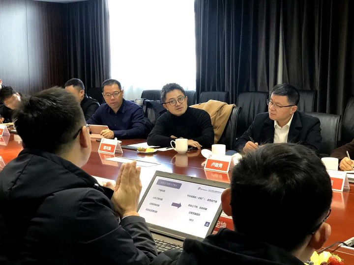 热烈欢迎无锡华光集团莅临云顶国际考察交流